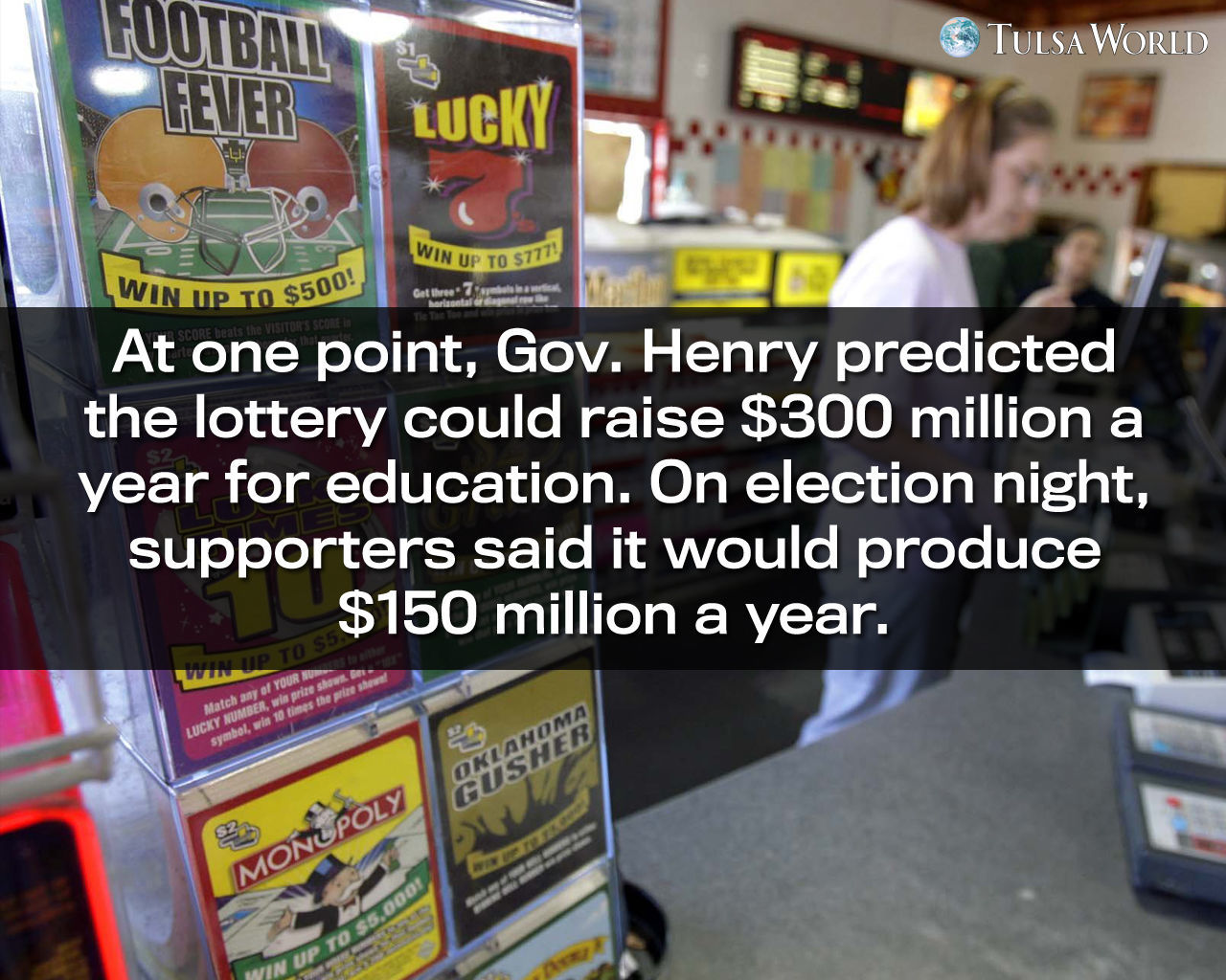 Oklahoma lottery and education funding
